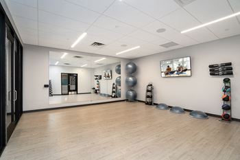 Yoga studio / group fitness studio
